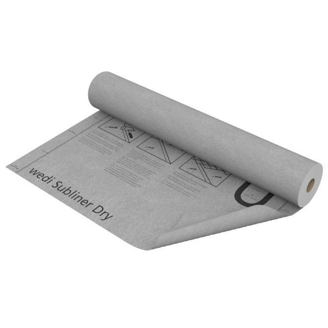 wedi Subliner Dry – Abdichtungsbahn 30m